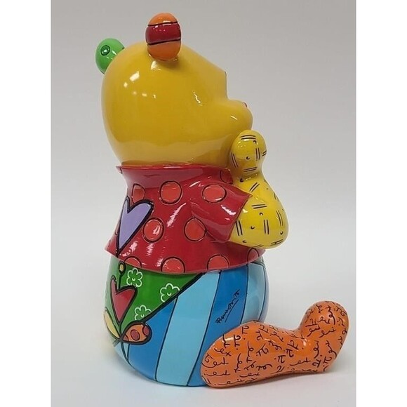 2012 Romero Britto Disney's Pooh Bear 6.5" Figure‎  NEW - Picture 5 of 6